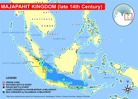  爪哇帝國的興衰：14世紀 Majapahit 王國的黃金時代與其對東南亞影響